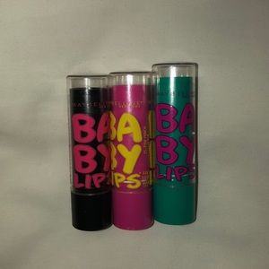 Maybelline Baby Lips Lip Balms